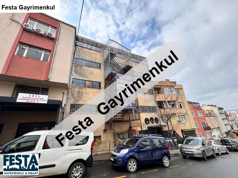 festa'dan ulaşım2dk merkezi konum 250m2 kiralık i̇şyeri depo ofis